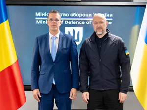 Ministrul Apărării, întâlnire cu omologul ucrainean: Vom colabora la dezvoltarea de produse militare - Foto: Facebook / Ionuț Moșteanu