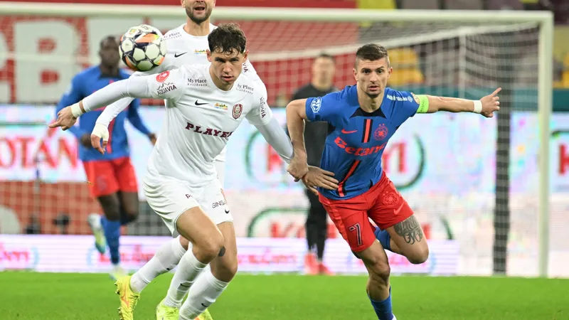 FCSB și CFR Cluj, remiză tensionată în Superliga. Becali:„Am greșit că nu l-am ținut pe Popa” - Foto: Facebook/FCSB