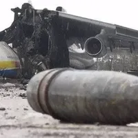 Fabrica de avioane Antonov din Kiev, bombardată de ruşi/FOTO: Twitter