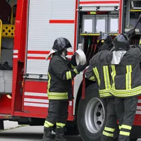 Peste 600 de porci au ars de vii după ce o fermă a luat foc. Pompierii au intervenit de urgență - Foto: ISU Cluj / imagine rol ilustrativ
