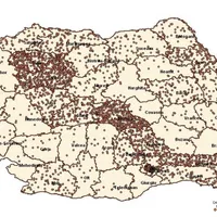 Numărul cazurilor de gripă din România, pe județe. Sursa: CNSCBT