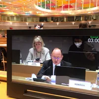 Bogdan Aurescu, la reuniunea miniștrilor de Externe din UE/FOTO: mae.ro