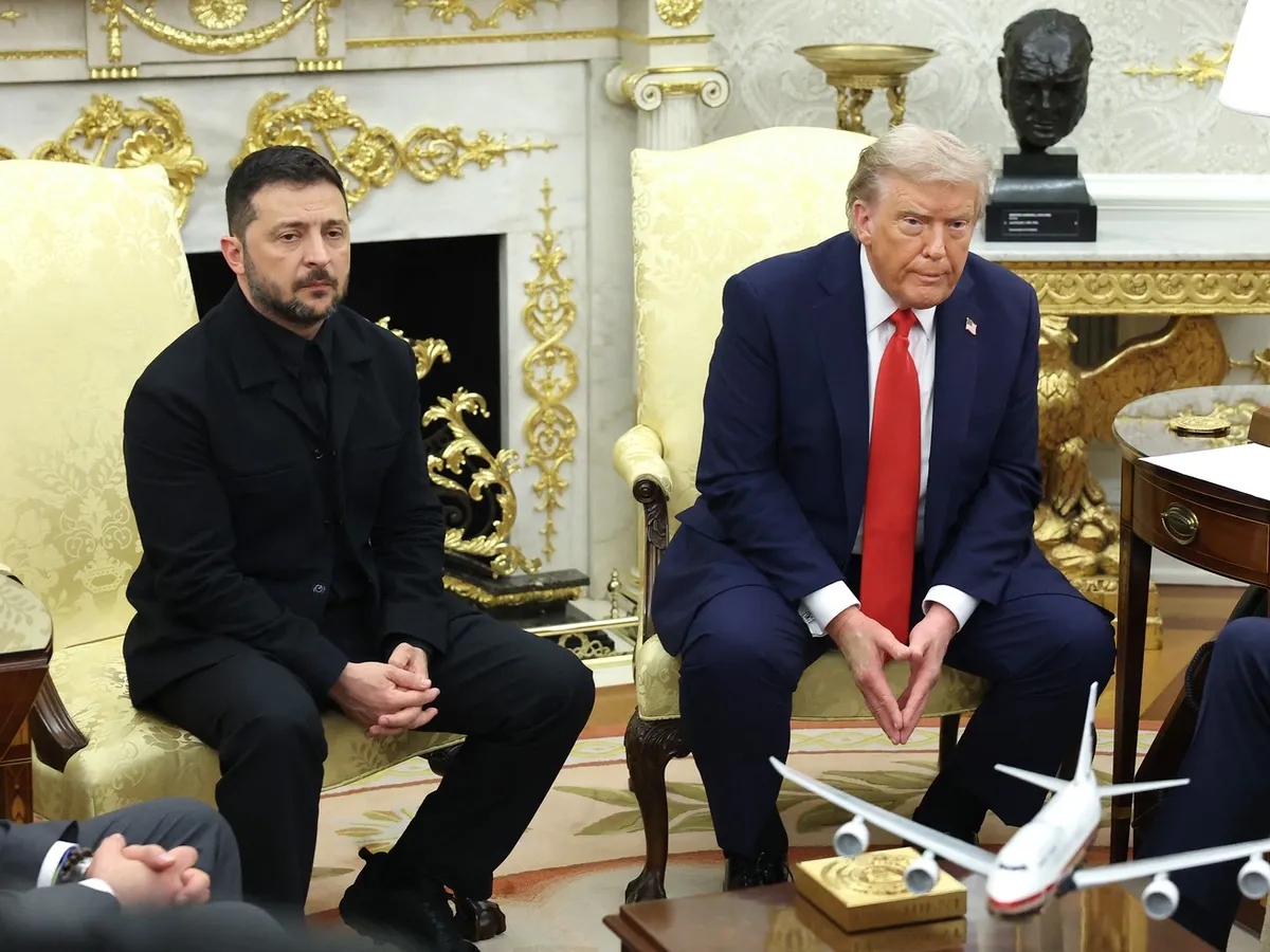 Volodimir Zelenski și Donald Trump - Foto: Profimedia images