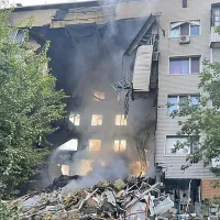 Bloc din Bahmut, după un bombardament din septembrie 2022 - Foto: Wikimedia/ АрміяInform/CC BY 4.0