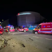 Accident teribil, în centrul Capitalei, produs de un șofer beat - Foto: ISU București - Ilfov