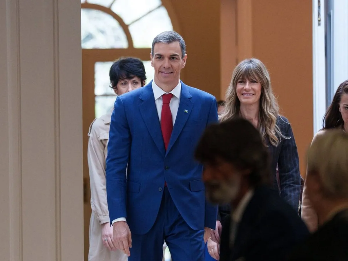Pedro Sanchez şi soţia lui, Begona Gomez - Foto: Profimedia Images