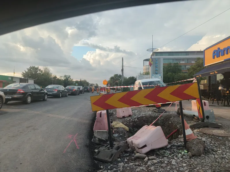 Aglomerație de nedescris la intrarea în București - Foto: Newsweek