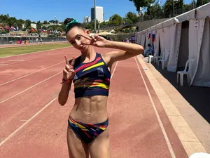 O româncă a scris istorie la 400 metri garduri. Medalie de aur și record de timp, la Europene - Foto: Facebook / Federația Română de Atletism
