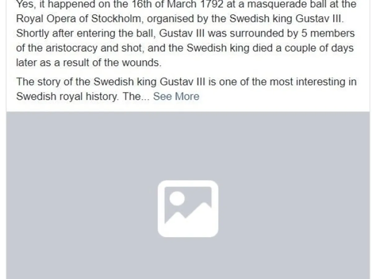 Printscreen postare Ambasada Suediei