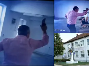 Scandal monstru la o primărie din țară: edilul șef a vrut să îi dea un cap în gură unui consilier Foto: captură video/colaj Observator