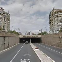 Pericol de prăbușire în Pasajul Unirii din București. Traficul rutier a fost restricționat/FOTO: Googlemaps