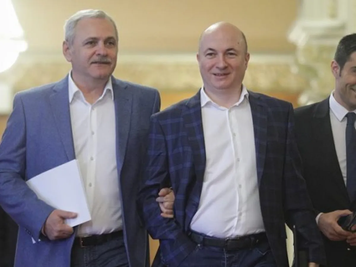 Dragnea și Ștefănescu/FOTO: Inquam Photos/Octav Ganea