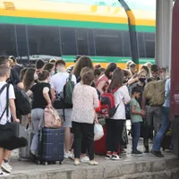 Directorul CFR, după ce 30 de copii au stat blocați 8 ore în tren: „De ce mă întrebați pe mine?"/FOTO: Inquam Photos/Sabin Crîstoveanu