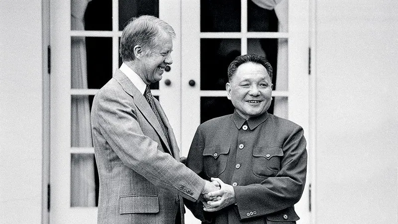 Deng cu președintele Jimmy Carter