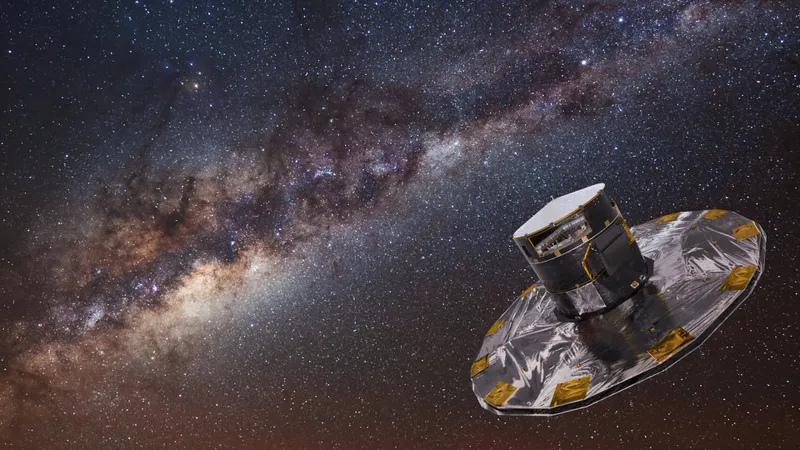 Sonda spațială europeană Gaia a descoperită o nouă planetă/Foto: spacenews