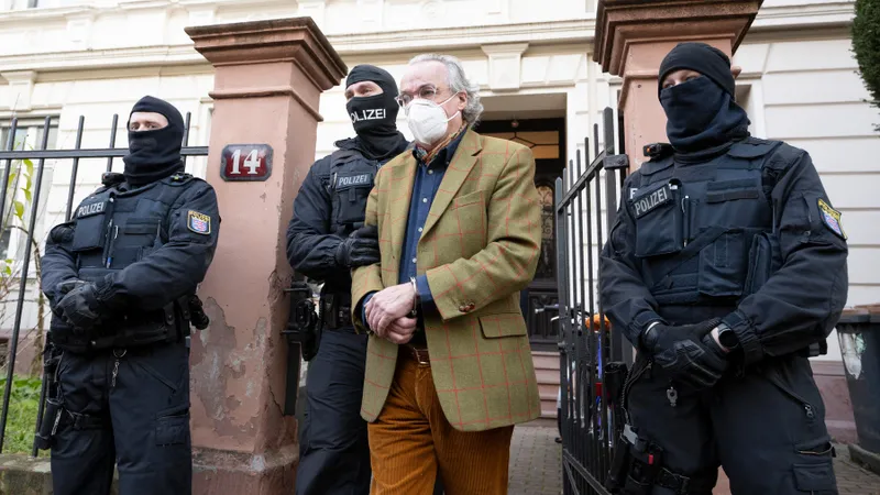 Heinrich XIII, Prințul de Reuss, arestat/Foto: Profimedia Images