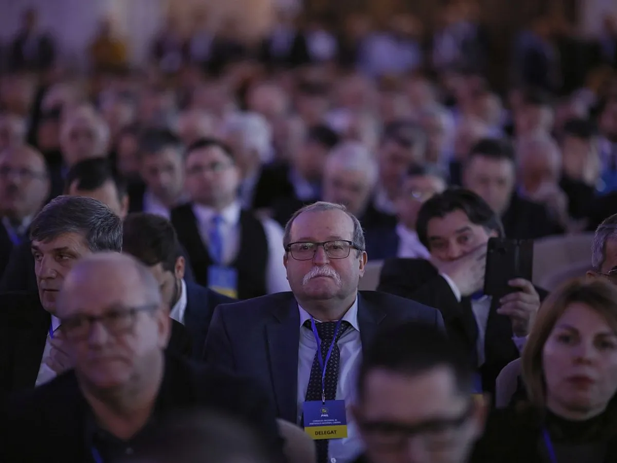 Imagine de ansamblu din şedinţa Consiliului Naţional PNL din februarie 2020 - Foto: INQUAM PHOTOS/George Călin