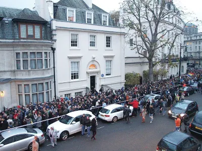 Ambasada
României din Londra are
campanii de informare a românilor despre Brexit - Foto: INQUAM PHOTOS/ Adriana Neagoe