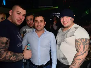 Adrian Oprea (dreapta) zis Tyson, pentru că s-a tatuat pe față precum celebrul boxer american Foto: Libertatea