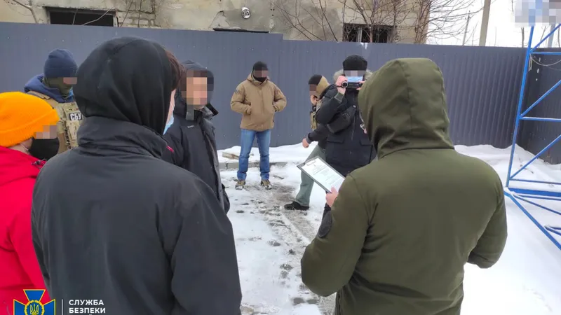 Ucraina a arestat un agent militar de informaţii rus care plănuia atacuri la Odessa. / Foto: SBU, Facebook