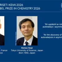 Premiul Nobel pentru Chimie 2026, acordat cercetătorilor Henri Kagan și Kenso Soai. Au mister au deslușit? - captură video YouTube/Nobel Prize