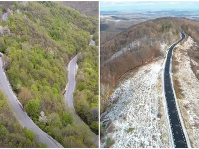 VIDEO Cum arată Transapuseana, drumul spectaculos care străbate culmile Munților Apuseni - Foto: Colaj