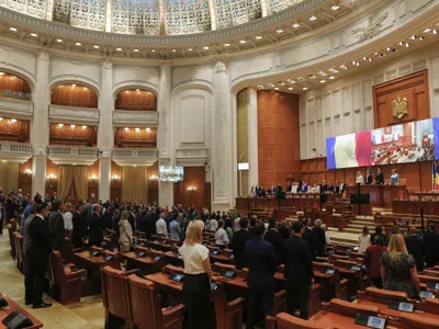 Plen reunit în Parlamentul României - Foto: INQUAM PHOTOS/Mălina Norocea