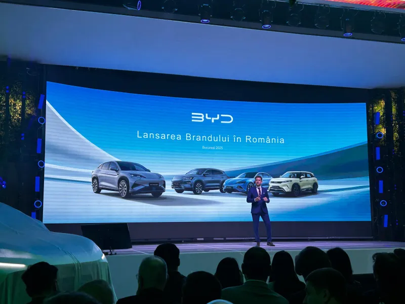 Chinezii de la BYD atacă oficial România. 4 modele, prețuri de bază între 30.090 € și 48.090 € - Foto: NW