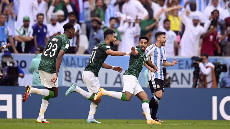 Argentina - Arabia Saudită, meci în cadrul Campionatului Mondial de Fotbal 2022 - Foto: Profimedia