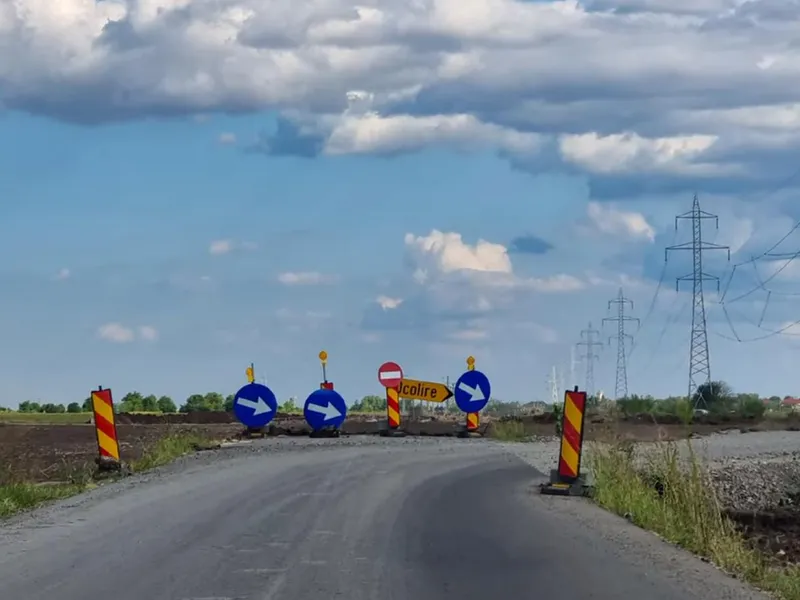 Autostrada Moldovei s-a înfundat între Mizil și Pietroasele. Nu va fi gata în 2024, e la 35% - Foto: captură video