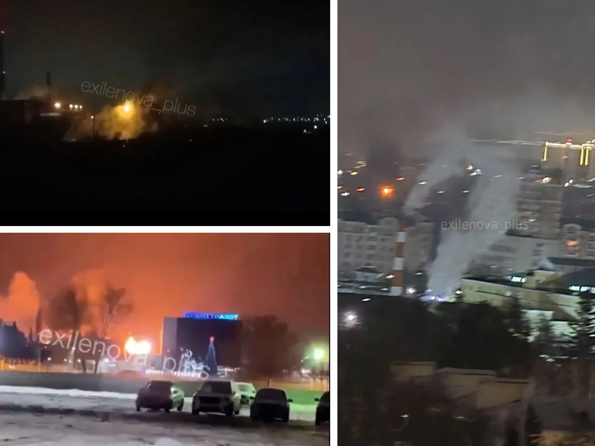 VIDEO Rușii resimt teroarea războiului lui Putin. Dronele fac prăpăd în Rusia. Pene de curent, școli închise