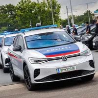 Mașini de poliție VW ID.4 în Austria - Foto: Porsche Holding (Imagine cu rol ilustrativ)