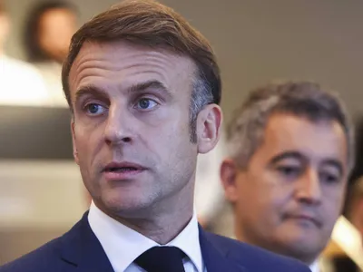 Macron avertizează Iranul să oprească înarmarea nucleară și susținerea războiului Rusiei din Ucraina - Foto: Profimedia images