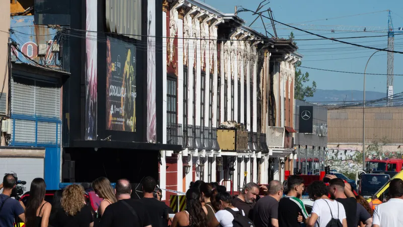 Tragedia de la Colectiv în variantă spaniolă. Cel puțin 13 morți într-un incendiu la un club în Murcia - Foto: Profimedia Images