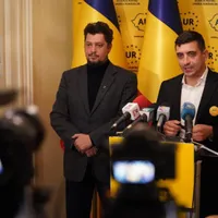 Cei doi capi ai AUR, deputatul George Simion și senatorul Claudiu Târziu. Sursă: Facebook AUR
