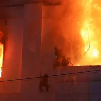 Incendiu în Cambodgia- Foto: FOX NEWS
