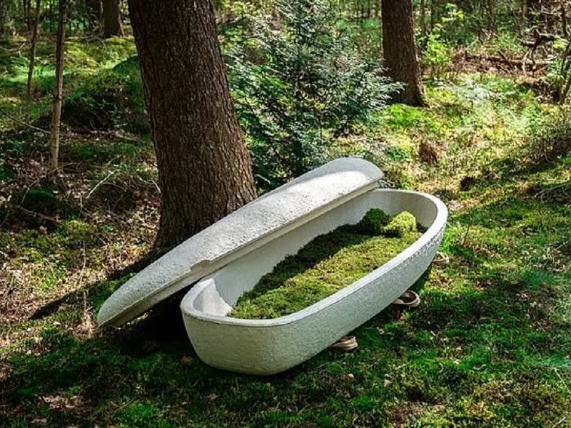 A apărut primul sicriu ecologic din lume