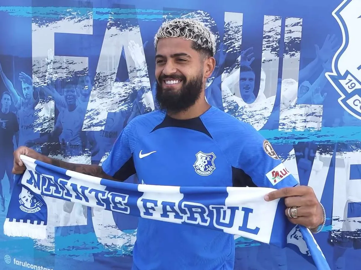 Mutare surpriză, la Farul Constanța. Hagi a bătut palma cu un mijlocaș ofensiv brazilian - Foto: captură video