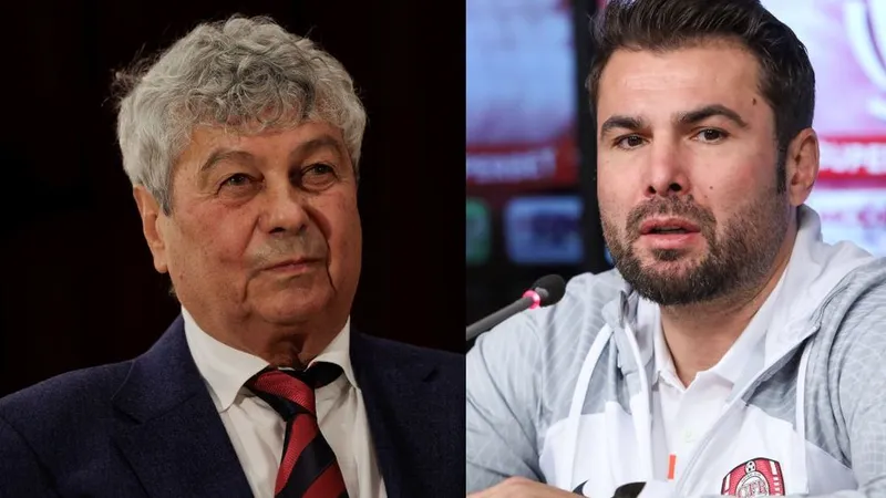 Mutu ar putea prelua naționala de fotba și va fi coordonat de Mircea Lucescu - Foto: INQUAM PHOTOS/Octav Ganea - Simion Sebastian Tataru