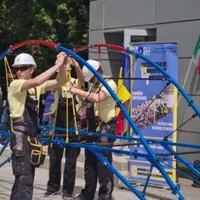 Studenții Politehnicii din Iași, locul I la un concurs internațional de poduri - Foto: ZDI
