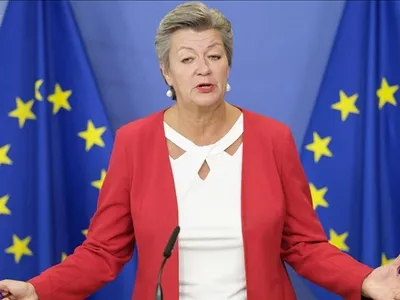 Ylva Johansson, comisarul UE pentru Afaceri Interne/foto: afp