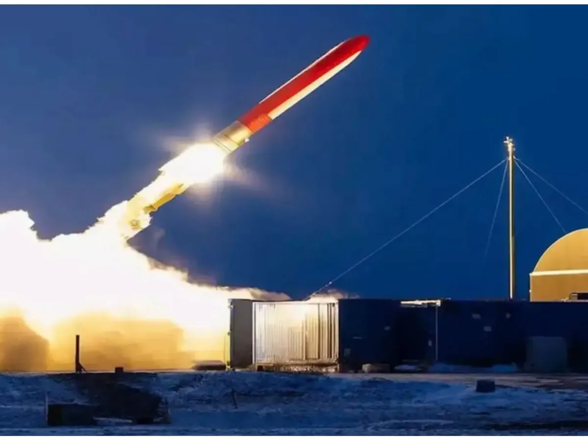 Lansarea test a unei rachete de croazieră cu propulsie nucleară Burevestnik - Foto: Russian Ministry of Defence