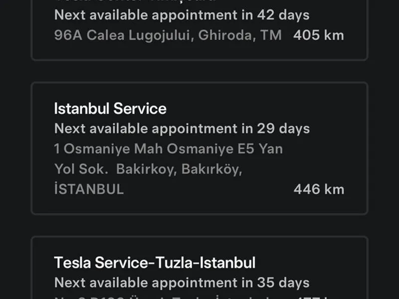 Ai mașină Tesla și se strică în România? Te uiți la ea. Timpul de așteptare în service, și 90 zile - Foto: Facebook / EVmarket
