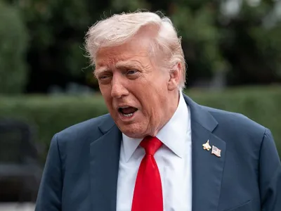 Donald Trump pleacă de la Casa Albă, pentru o vizită-fulger la Quantico - Foto: Profimedia Images