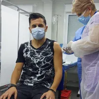 Nicolae Dică s-a vaccinat împotriva COVID-19 / Foto: frf.ro