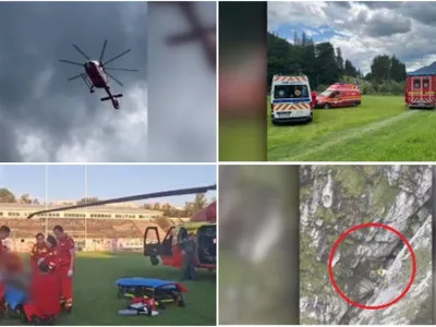 VIDEO Filmul tragediei din Munții Bucegi. Greșeala care i-a fost fatală alpinistei care a căzut 40 de metri în gol: „Evident nu ține”