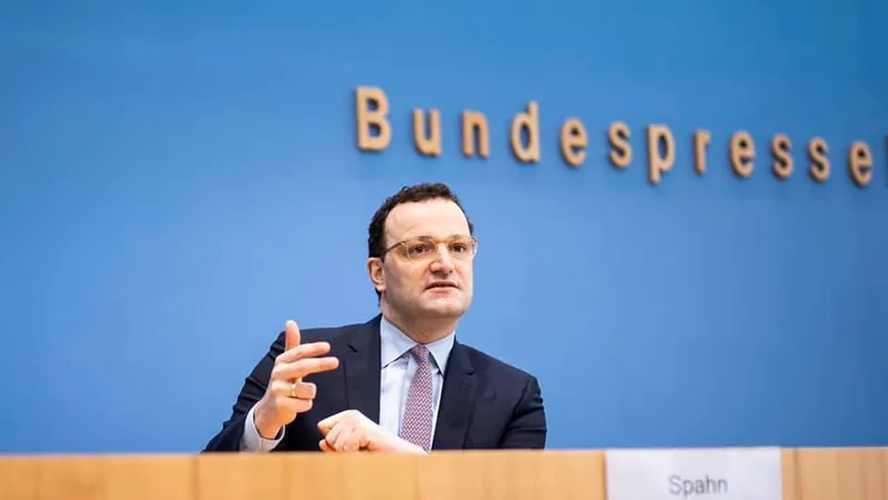 Ministrul german al sănătăţii Jens Spahn/FOTO: Facebook