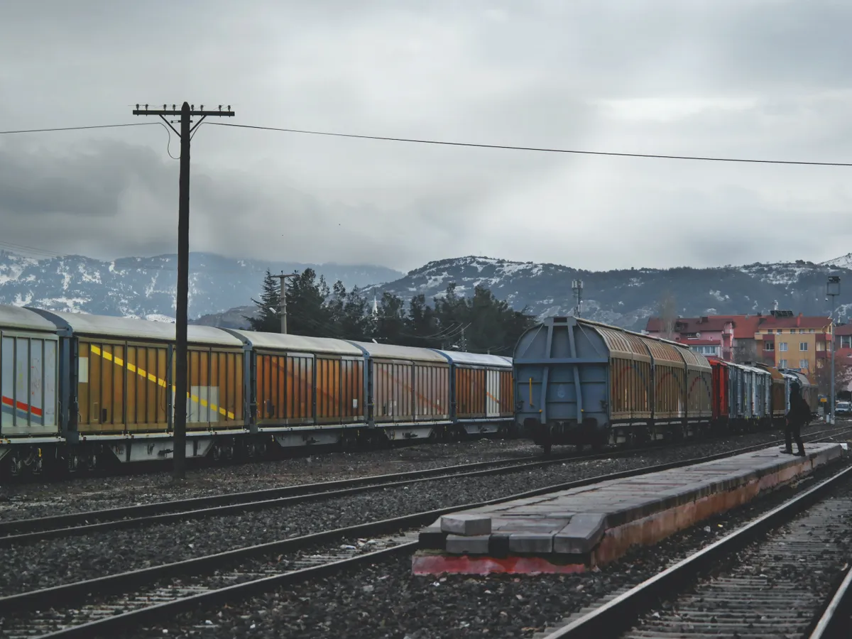 Tren de marfă- Foto: PEXELS PHOTOS