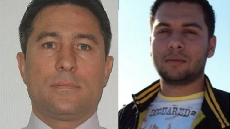 marian Stoica și fiul său, Alex Stoica, implicați în jaful secolului Foto: capruti IGPR/ Facebook