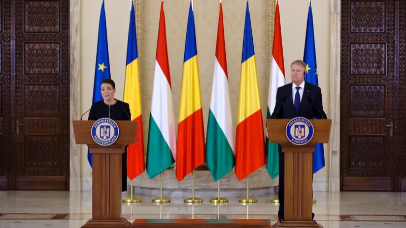 VIDEO Katalin Novak: „Ungaria susține aderarea României la Spațiul Schengen” - FOTO: Administratia prezidentiala